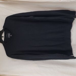 𝅺wallin & Bros XL sweater.  Gray cotton cashmere blend EUC